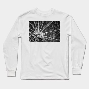 Coney Island Wonder Wheel Infrared Long Sleeve T-Shirt